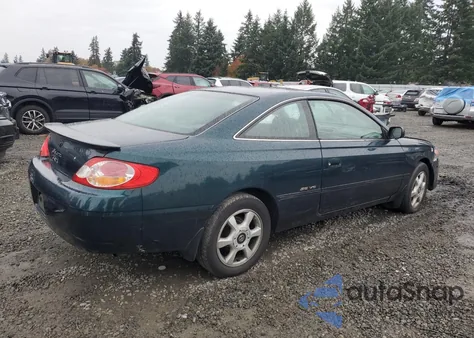 2002 Toyota Camry Solara Se из США, поврежденный, VIN 2T1CF22P02C560627